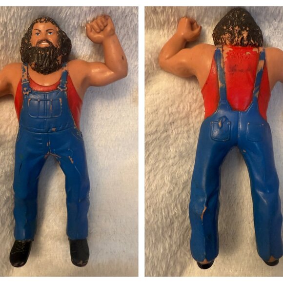 Vintage 1980’s Lot of 8 WWF Wrestling LJN Titan Sports Action Figures - Picture 3 of 11